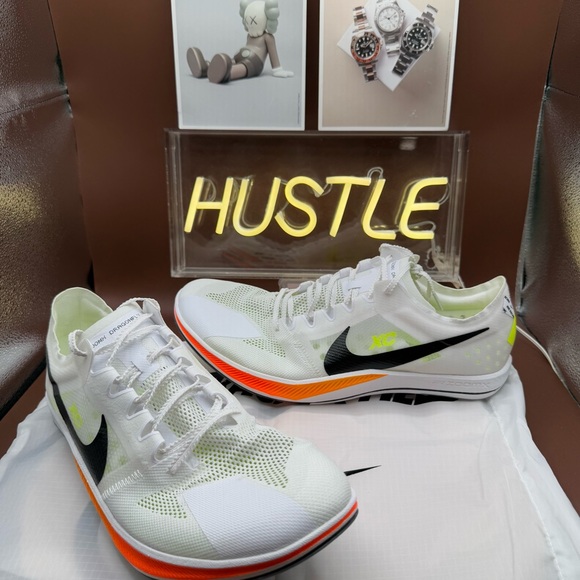 Nike ZoomX Dragonfly XC Mens Sz 11.5 White Cross Country Track Spikes DX7992-100 main image 6